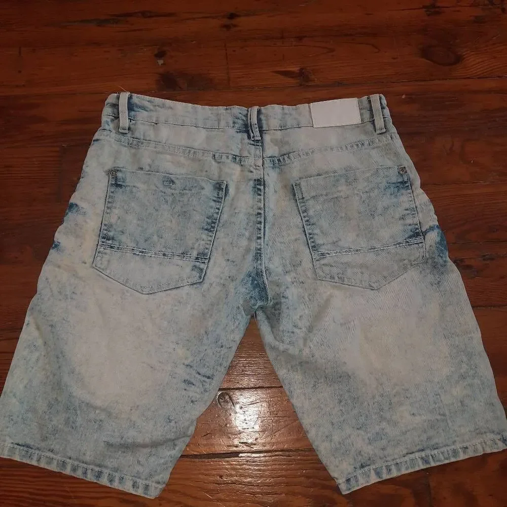 Y2K Southpole Acid Wash Denim Shorts Jorts